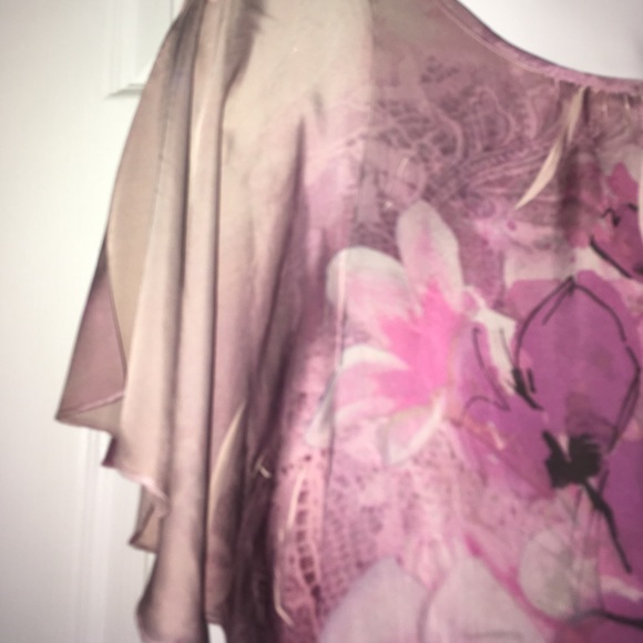 Batwing Purple Floral - Picture 3 of 3